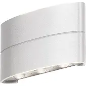 Konstsmide Chieri LED Applique murale 2x3 blanc, 3000K, 400lm, 6x1,2W, 240V, aluminium/verre acrylique, 7853-250