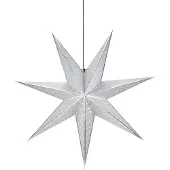Markslöjd Étoile à suspendre Glitter Ø45cm argenté