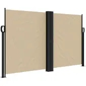 Syfax Auvent latéral rétractable beige 140x1000 cm
