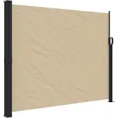 Syfax Auvent latéral rétractable beige 160x300 cm