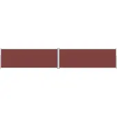 Syfax Auvent latéral rétractable Marron 180x1000 cm