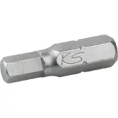 Ks Tools Embout 1/4" CLASSIC à six pans creux, 25mm, 3/8", paquet de 5 5 pces