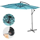 MCW Parasol déporté Terni Ø 3m inclinable