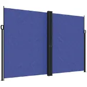 Syfax Auvent latéral rétractable bleu 220x1200 cm
