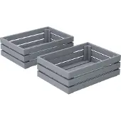 Vicco tiroir Novaro Gris Lot de 2, Model 54751