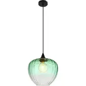 Globo Lampe suspendue Sander Verre vert