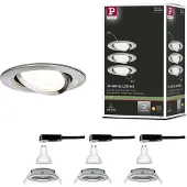 Paulmann LED encastré Nova set de base orientable