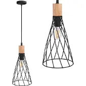 Toolight Lampe APP1268-1CP Black