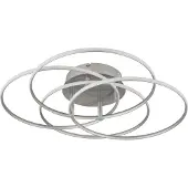 Globo - plafonnier - KOMBOS - acier - métal - Ø 52 cm - LED - 67355-55N