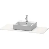 Duravit Console XSQUARE avec découpe 16x800x550mm blanc brillant
