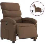 Sonstiges Fauteuil inclinable électrique Marron Tissu