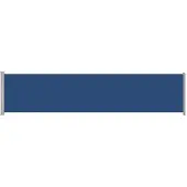 Syfax Auvent latéral rétractable de patio 140x600 cm bleu