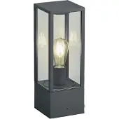 TRIO Lampe de terrasse Garonne 40 cm anthracite
