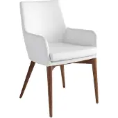 ANGEL CERDA SL Chaise Angel Cerdá en éco-cuir blanc 4006