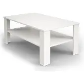 Vicco Table basse Blanc 100x60cm, Model 25949