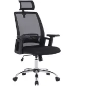 Office Products Chaise De Bureau Produits De Bureau Mykonos, Noir