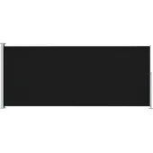 Syfax Auvent latéral rétractable de patio 180x500 cm Noir