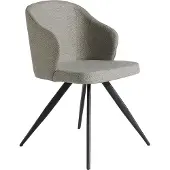 ANGEL CERDA SL Angel Cerdá chaise en tissu gris 4057