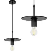 Toolight Lampe Suspendue APP1180-1CP Black