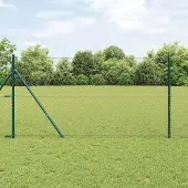 Syfax Clôture en fil soudé pour sol 100 x 1,4 m (L x H)