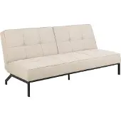 Ebuy24 Perugia canapé-lit beige.