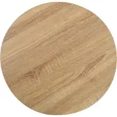 vidaXL Table de bistrot marron clair 80 cm MDF