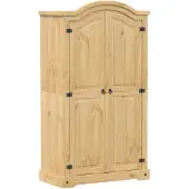 Syfax Garde-robe Corona 102x52x186 cm bois de pin massif