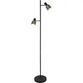 Anne Lighting - lampadaire - Fjorgard - noir - métal - Ø 25cm - E27 - 1702ZW
