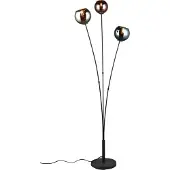 TRIO Exceptionnel lampadaire coloré 3-flamme pour le salon coin derrière le canapé