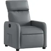 Sonstiges Fauteuil inclinable Gris Similicuir