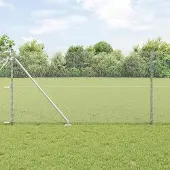 Syfax Clôture en fil soudé avec pointes 50 x 1 m (l x h)