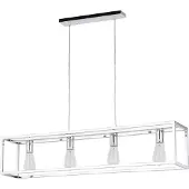 ITALUX Żyrandol Sigalo industrialny chrom MD-BR4366-D4 CH
