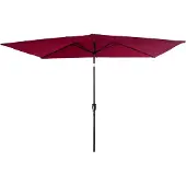 Happy Garden Parasol droit HAPUNA rectangulaire 2x3m fuchsia