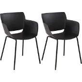 CLP lot de 2 chaises de jardin Alpena