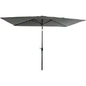 Happy Garden Parasol droit HAPUNA rectangulaire 2x3m gris