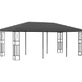 The Living Store Pavillon 3x6 m Anthrazit Stoff