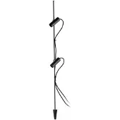 Faro CLAP 1030 Poteau noir noir 2x6W 3000K 38º 24V 75709-233