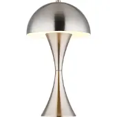 Globo Lighting Lampe de table en métal nickel mat, 1x E27