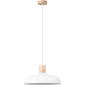 Sollux Lampe suspendue INDY blanc 1xE27 15W acier 120x38x38cm