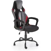 Halmar Fauteuil de bureau JENSEN noir / frêne / orange