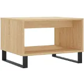 Syfax Table basse chêne sonoma 60x50x40 cm bois d'ingénierie
