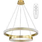 Toolight Lampe Suspendue Au Plafond APP1772-CP Na pilot Brush Gold