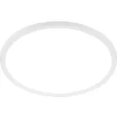Briloner SLIM CASE Plafonnier LED, lumière indirecte, lumière blanche neutre, blanc, Ø29,5 x 3 cm
