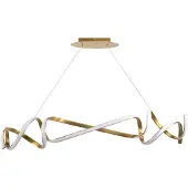 Toolight Lampe Suspendue Suspendue APP1777-CP Gold