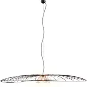 TRIO Reality Luminaires Suspension LAURIS DH 200x325 cm noir