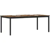Syfax Table de salle à manger / Table de repas 200 x 100 x 75 cm