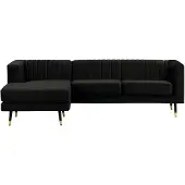 SLF24 Grand canapé d’angle gauche Slender-Velluto 20