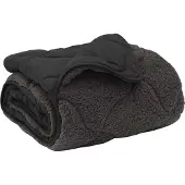 vidaXL Couette toutes saisons rembourrée anthracite 220 x 260 cm