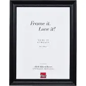 Effect Bilderrahmen Miroir Effect Profilo 2420 en bois 70x100 cm noir