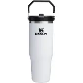 Stanley Gourde isotherme Iceflow Flip Straw Chalk – 890 ml, blanche